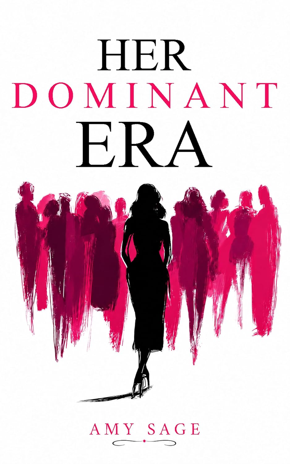 The official book cover of Her Dominant Era by Amy Sage, featuring dark atmospheric elements for our comprehensive Her Dominant Era review.