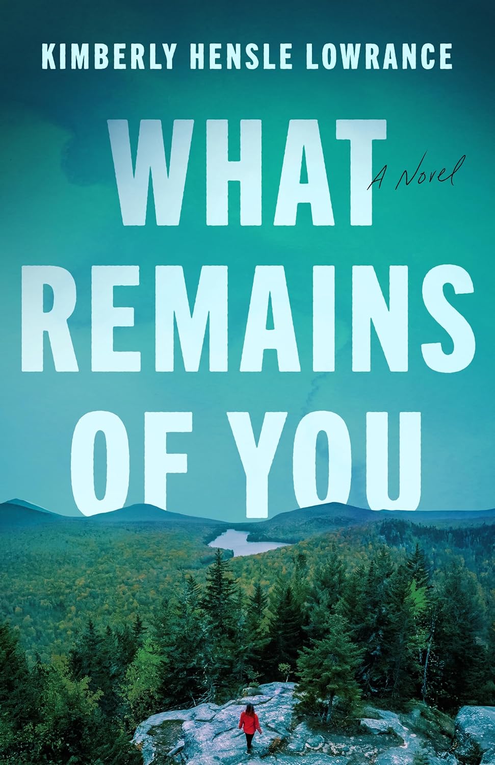 The official book cover of What Remains of You by Kimberly Hensle Lowrance, featuring a moody, atmospheric design for this psychological thriller review.